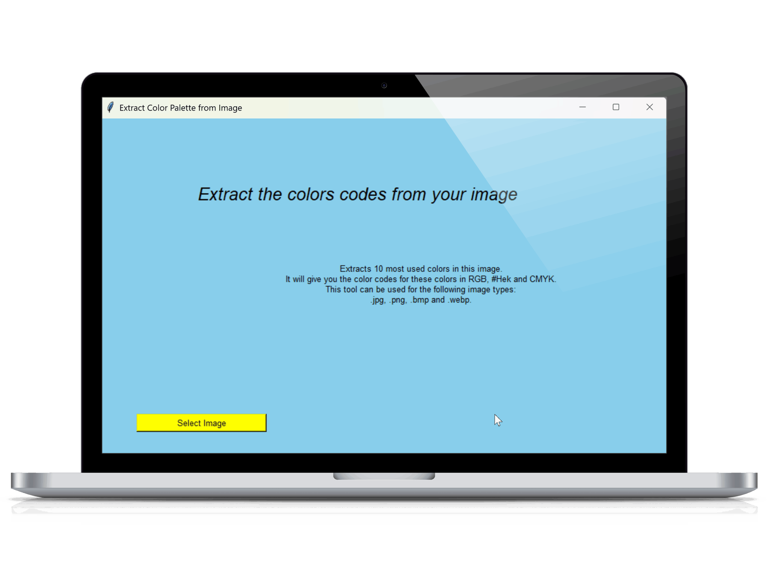 Extract colors from image